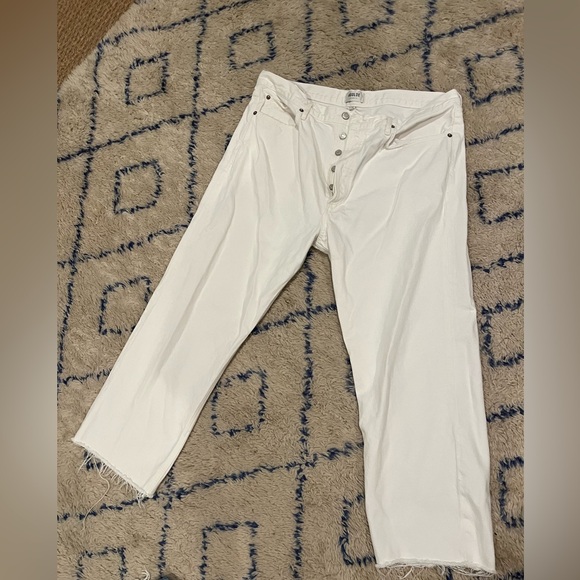 AGOLDE 90’s crop mid rise straight jeans - Picture 10 of 11